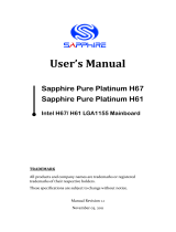 Sapphire AudioPure Platinum H61