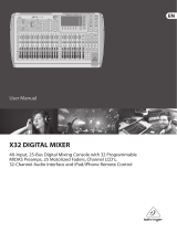 Behringer X32 Owner's manual