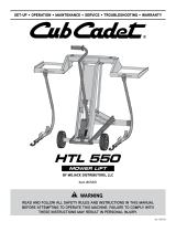 Cub Cadet chl 500 User manual