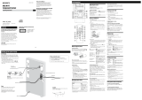 Sony MHC-EC50DC Operating instructions