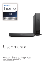 Fidelio B1/12 User manual