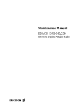 Ericsson EDACS DPE-200 Maintenance Manual