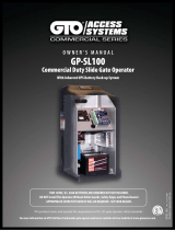 GTO GP-SL100 Owner's manual