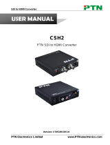 PTN CSH2 User manual