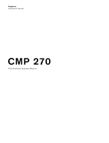 Gaggenau CMP270131 Owner's manual