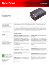 CyberPower CP685AVRG User guide