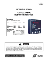 ESAB Pulse Analog Robotic Interface User manual