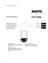 Sanyo VCC-9300P User manual