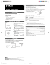 Yamaha NX-A01 Owner's manual
