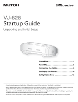 MUTOH VJ-628 ValueJet Startup Manual
