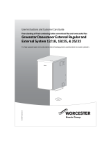 Worcester GREENSTAR HEATSLAVE II EXTERNAL 25/32 Operating instructions