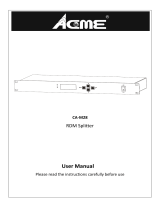 ACME CA-M28 User manual