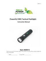 Nature Power Powerful CREE 20013 Owner's manual