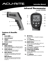 AcuRite 02084M Operating instructions