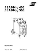 ESAB ESABMig 505 User manual
