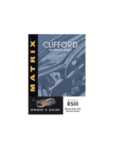 Clifford RSIII User manual