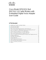 Cisco DPQ3212 Important s User manual