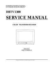 Durabrand DBTV1300 User manual