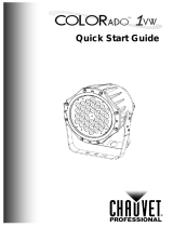 Chauvet COLORado 1 VW Quick start guide