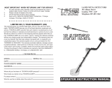 Laser Rapier II Operator's Instruction Manual