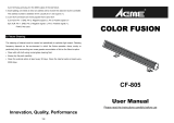 ACME Color Fusion CF-805 User manual