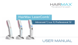 HairMax LaserComb Lux 9 User manual