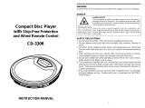 Audiophase CD-330R User manual