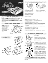 Hasbro Battlebots Pro Series Biohazard Operating instructions