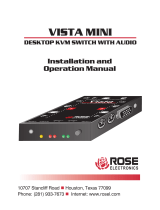 Rose electronic Vista Mini User manual