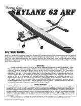 Carl Goldberg skylane 62 arf Owner's manual