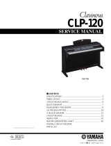 Yamaha Clavinova CLP-120 User manual
