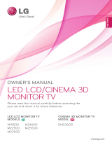 LG DM2350D-PZ User manual