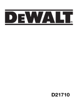 DeWalt D21710 User manual