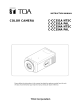 TOA C-CC351A NTSC User manual