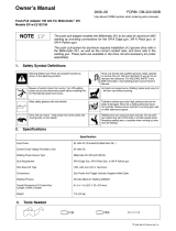 Miller LE186466 Owner's manual