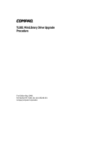 Compaq SW TL881 DLT Mini-Lib/1 User manual