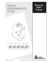 Avery Dennison Monarch 9460 User manual