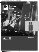 HK Audio Actor User manual