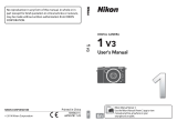 Nikon 1 V3 User manual