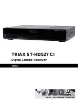 Triax ST-HD527 CI User manual