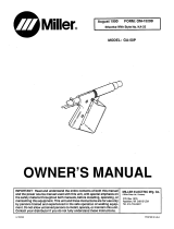 Miller GA-50P Owner's manual