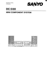 Sanyo DC D30 User manual