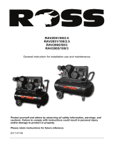 Ross RABD255/50/2.5 Instructions For Installation, Use And Maintenance Manual