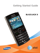 Samsung BLACKJACK 2 Getting Started Manual