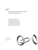 3com 5500 SI - Switch - Stackable Getting Started Manual