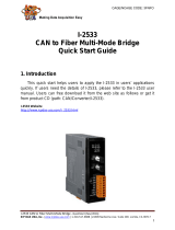 ICPDAS I-2533 Quick start guide