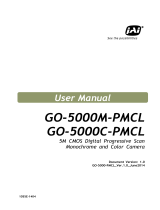 JAI GO-5000C-PMCL User manual