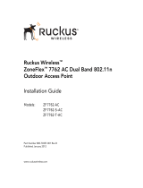 Ruckus Wireless ZoneFlex 7762 Installation guide
