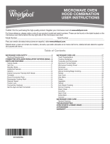 Whirlpool WMH78019HZ Owner's manual