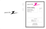 Zenith XBV613 - DVD/VCR Combination User manual